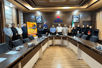 گرامیداشت روز ملی ایمنی و آتشنشانی در بهداشت و درمان صنعت نفت ماهشهر