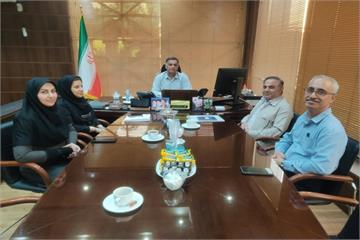 برگزاری نشست هم‌اندیشی رئیس بهداشت و درمان صنعت نفت ماهشهر و رئیس بیمه سلامت بندرماهشهر با هدف ارتقای خدمات درمانی
