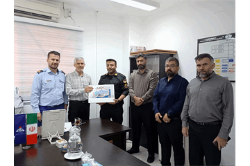 تقدیر از همکاران نیروی انتظامی مستقر در بیمارستان صنایع پتروشیمی به مناسبت «هفته نیروی انتظامی»