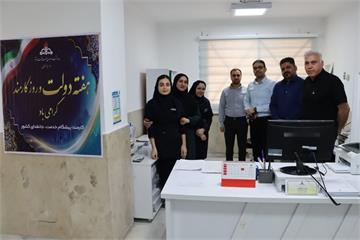 اجرای معاینات دوره‌ای سلامت کار، در بهداشت ودرمان‌ صنعت نفت ماهشهر به مناسبت «هفته دولت و روزکارمند»