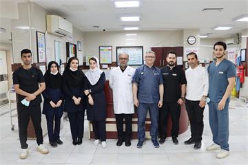 نجات جان نوجوان بیمار قلبی در بیمارستان صنایع پتروشیمی ماهشهر